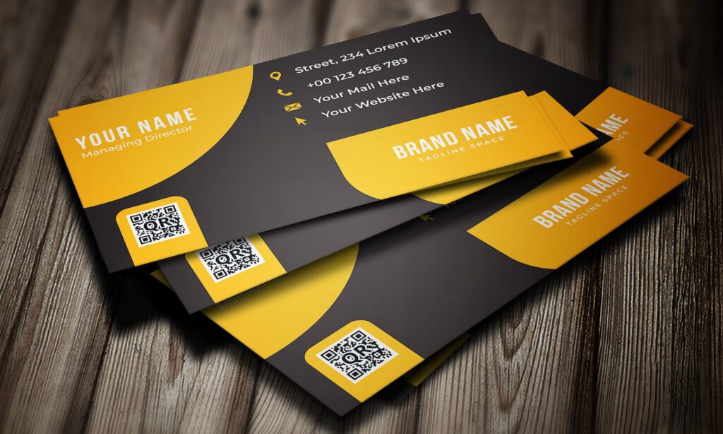 Business Cards with QR codes from Watson Printing in Wellesley